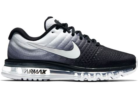 nike air max 2017 heren wit zwart|Nike Air Max 2017 White Black Men's .